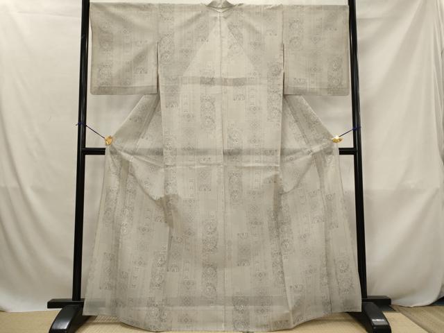 平和屋着物＊夏物　本場大島紬　夏大島　鳳凰花文　正絹　逸品　AABJ8895st