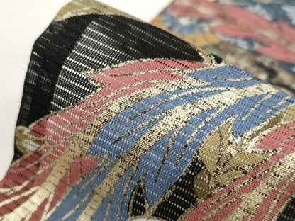 平和屋着物＊夏物　黒留袖　絽　吉祥鳳凰更紗花文　金彩　洗える着物　AABJ8900st