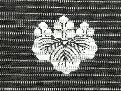 平和屋着物＊夏物　黒留袖　絽　吉祥鳳凰更紗花文　金彩　洗える着物　AABJ8900st