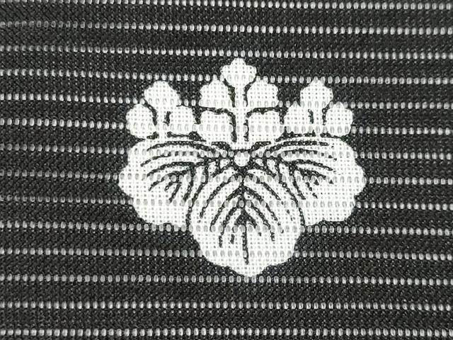 平和屋着物＊夏物　黒留袖　絽　吉祥鳳凰更紗花文　金彩　洗える着物　AABJ8900st