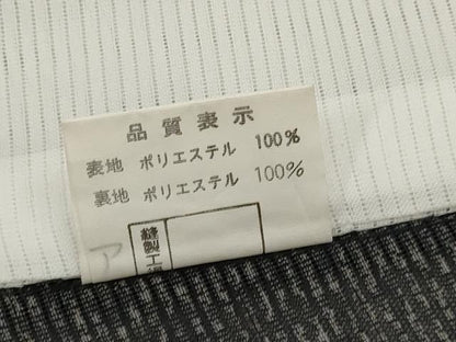 平和屋着物＊夏物　黒留袖　絽　花車文　暈し染め　金彩　洗える着物　AABJ8904st