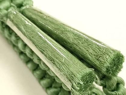 平和屋着物●和装小物　振袖用帯締め・帯揚げセット　柄絞り　花柄　菊　逸品　未使用　AABJ8922ay