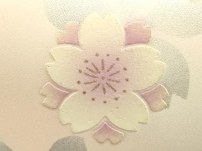 平和屋着物▼和装小物　和装バッグ　振袖用　ハンドバッグ　MICHELE MARTUCCI　エナメル　舞花文　金彩　逸品　AABJ8957ay