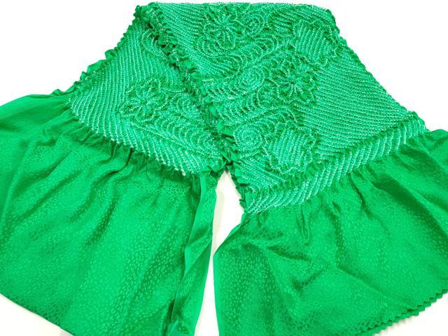 平和屋着物●和装小物　帯締め・帯揚げセット　高麗組 綾出し　柄絞り　流水花文　金糸　逸品　未使用　AABJ8976ay