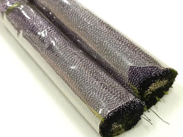 平和屋本店●和装小物　振袖用帯締め・帯揚げセット　総絞り　舞花文　金糸　金彩　逸品　未使用　AABJ8981ay