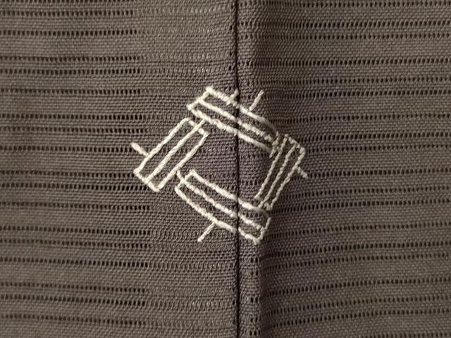 平和屋着物＊夏物　訪問着　絽　駒刺繍　蔦の葉文　暈し染め　正絹　逸品　AABJ9003jd