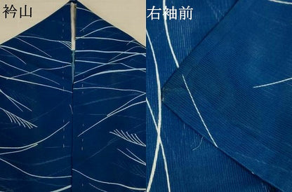 平和屋着物＊夏物　小紋　絽　芝　洗える着物　AABJ9005jd