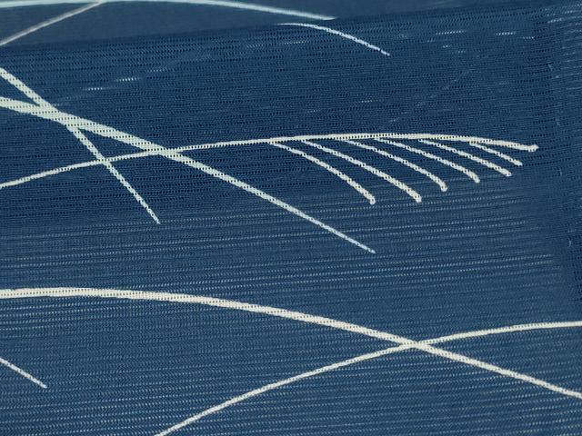 平和屋着物＊夏物　小紋　絽　芝　洗える着物　AABJ9005jd