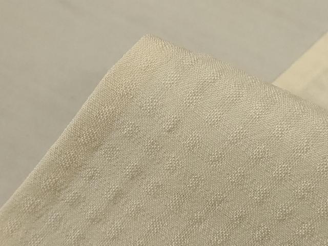 平和屋着物＊夏物　小紋　紗　舞花文　正絹　逸品　AABJ9036jd