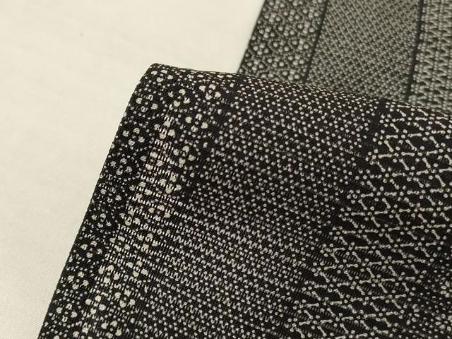 平和屋着物＊夏物　江戸小紋　絽　吉祥花間道　正絹　逸品　AABJ9039jd