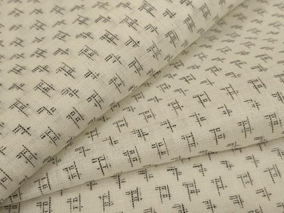 平和屋着物＊夏物　男性　上布　絣柄　麻　逸品　AABJ9043jd