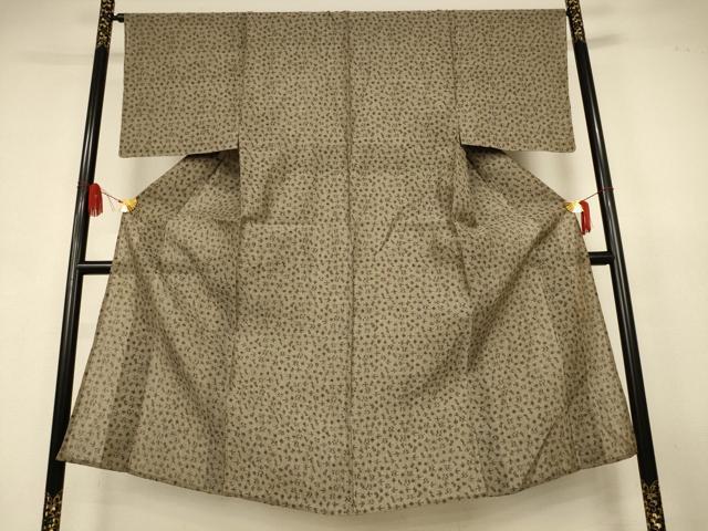 平和屋着物＊夏物　男性　小千谷ちぢみ　琉球絣文様　麻　逸品　AABJ9045jd
