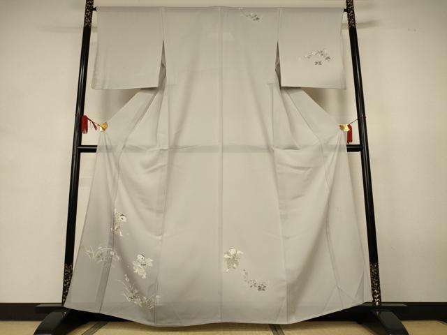 平和屋着物＊夏物　訪問着　絽　童子　暈し染め　正絹　逸品　AABJ9046jd