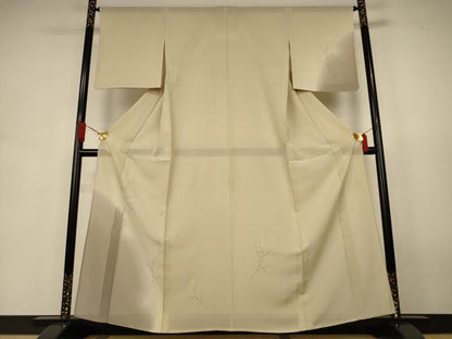 平和屋着物＊夏物　訪問着　絽　草花文　暈し染め　正絹　逸品　AABJ9060jd