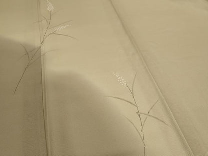 平和屋着物＊夏物　訪問着　絽　草花文　暈し染め　正絹　逸品　AABJ9060jd