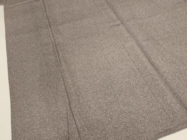 平和屋着物＊夏物　江戸小紋　絽　草花文　正絹　逸品　AABJ9064jd