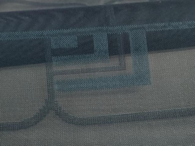 平和屋着物＊夏物　小紋　紗　幾何学文様　正絹　逸品　AABJ9069jd