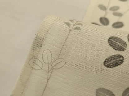 平和屋着物＊夏物　小紋　絽　萩文　正絹　逸品　AABJ9071jd