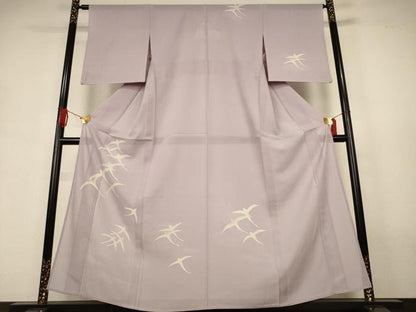 平和屋着物＊夏物　訪問着　絽　飛鳥文　正絹　逸品　AABJ9086jd