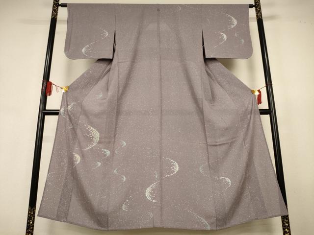 平和屋着物＊夏物　訪問着　絽　霞文　金彩　三越扱い　正絹　逸品　AABJ9095jd