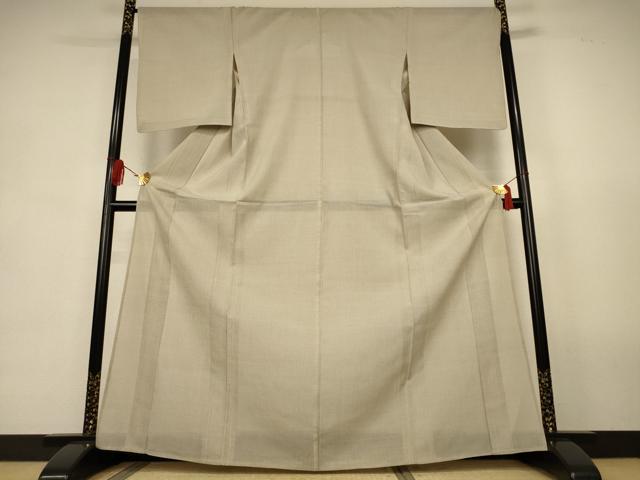 平和屋着物＊夏物　本場大島紬　夏大島　白大島　9マルキ　正絹　逸品　AABJ9097jd