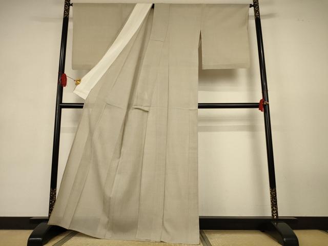 平和屋着物＊夏物　本場大島紬　夏大島　白大島　9マルキ　正絹　逸品　AABJ9097jd