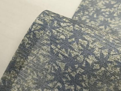 平和屋着物＊夏物　小紋　絽　葉尽くし　正絹　逸品　AABJ9101jd