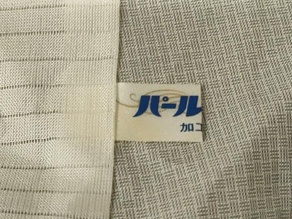 平和屋着物＊夏物　訪問着　紗　風景文　金彩　正絹　逸品　AABJ9103jd
