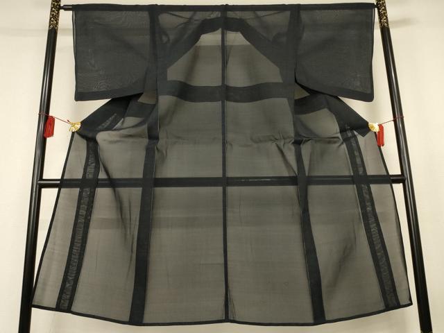 平和屋着物＊夏物　男性　本場大島紬　亀甲柄　正絹　逸品　AABJ9104jd