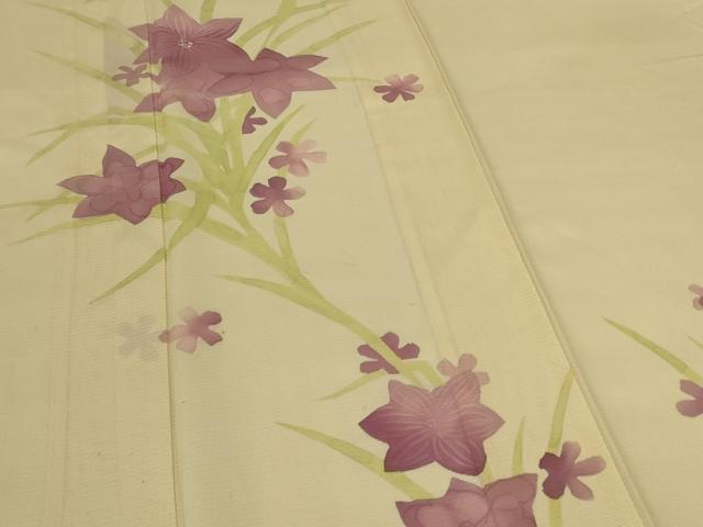 平和屋着物＊夏物 小紋 絽 草花文 正絹 逸品 AABE4366jd 平和屋着物＊夏物 小紋 絽 草花文 正絹 逸品 AABE4366jd - メルカリ