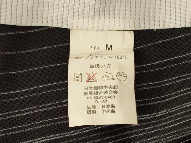 平和屋着物＊夏物　小紋　絽　雪輪文　洗える着物　AABJ9131jd
