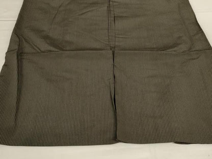 平和屋着物＊夏物　男性　行灯袴　縞　正絹　逸品　AABJ9142jd