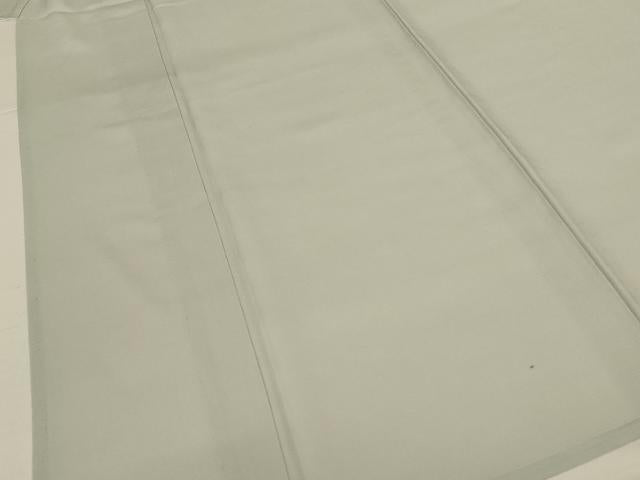 平和屋着物＊夏物　色無地　絽　柳鼠色　正絹　逸品　AABJ9154jd