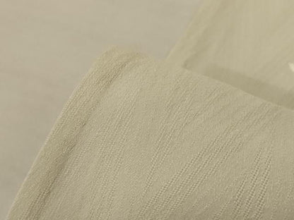 平和屋着物＊夏物　訪問着　総刺繍　幾何学紋紗　七宝花文　ますいわ屋扱い　ロング丈　正絹　逸品　AABJ9157jd