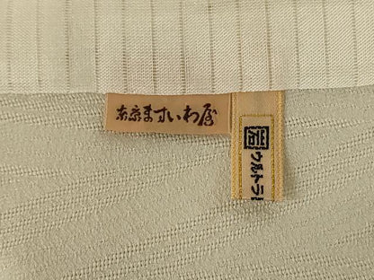 平和屋着物＊夏物　訪問着　総刺繍　幾何学紋紗　七宝花文　ますいわ屋扱い　ロング丈　正絹　逸品　AABJ9157jd