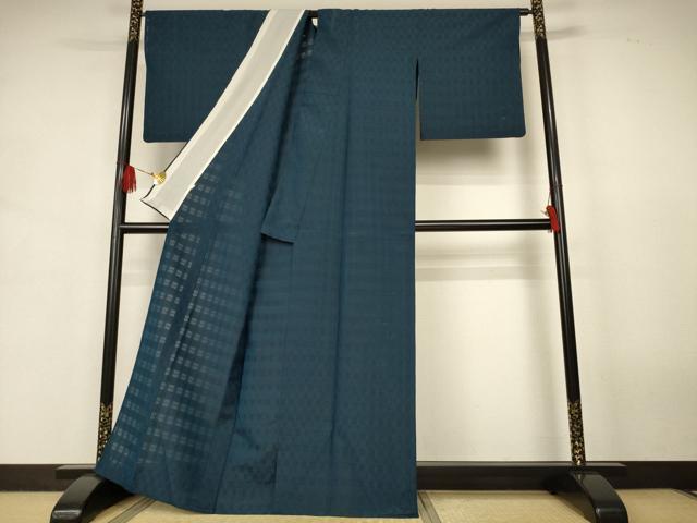 平和屋着物＊夏物　色無地　伝統工芸士　木村竜之　染色　花々倉織　百入茶色　証紙付き　正絹　逸品　AABJ9167jd