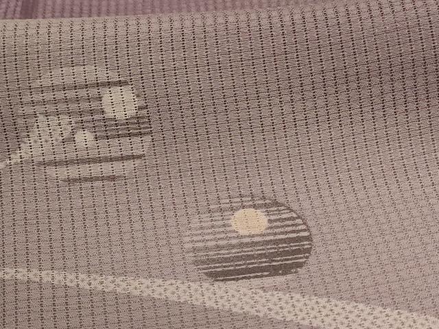 平和屋着物＊夏物　訪問着　縦絽　墨流し文　暈し染め　正絹　逸品　AABJ9171jd