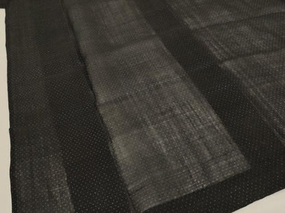 平和屋着物＊夏物　男性　重要無形文化財　本場宮古上布　絣柄　苧麻　逸品　AABJ9175jd
