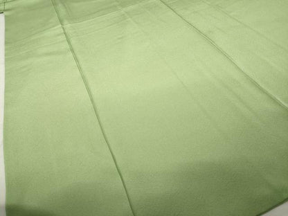 平和屋着物●上質な色無地　紋意匠　岩井茶色　正絹　逸品　AABJ9231ck
