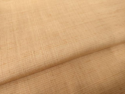 平和屋着物●上質な紬　色無地　淡香色　正絹　逸品　AABJ9245ck