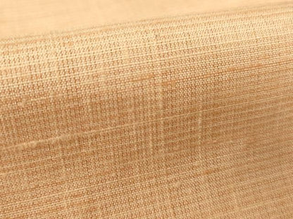 平和屋着物●上質な紬　色無地　淡香色　正絹　逸品　AABJ9245ck