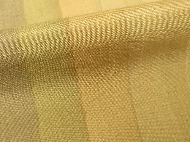 平和屋着物●上質な紬　間道　正絹　逸品　AABJ9248ck
