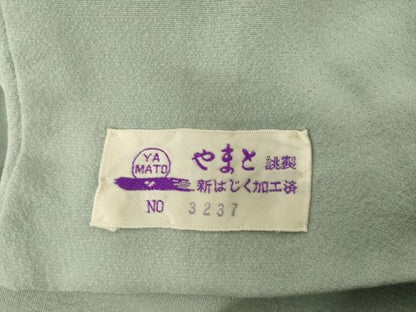 平和屋着物●訪問着　中国三大刺繍　スワトウ刺繍　汕頭刺繍　人物更紗花文　正絹　逸品　AABJ9258ck