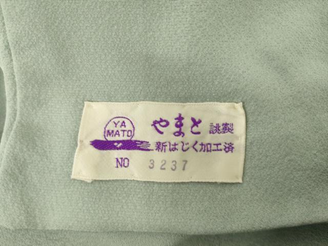 平和屋着物●訪問着　中国三大刺繍　スワトウ刺繍　汕頭刺繍　人物更紗花文　正絹　逸品　AABJ9258ck