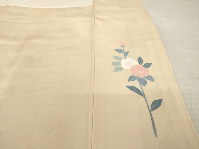 平和屋着物●訪問着　友禅　枝花文　暈し染め　正絹　逸品　AABJ9272ck