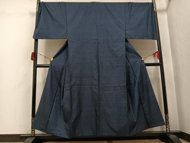 平和屋着物●男性　本場大島紬　100亀甲　総詰め　正絹　逸品　AABJ9281ph