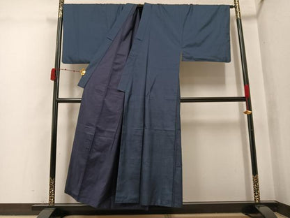 平和屋着物●男性　本場大島紬　100亀甲　総詰め　正絹　逸品　AABJ9281ph