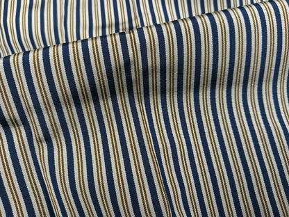 平和屋着物●男性　馬乗り袴　縞　正絹　逸品　AABJ9282ph