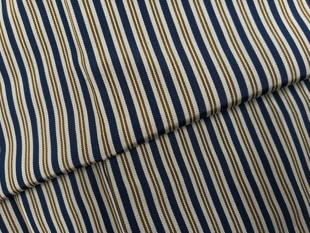 平和屋着物●男性　馬乗り袴　縞　正絹　逸品　AABJ9282ph