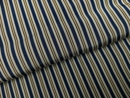 平和屋着物●男性　馬乗り袴　縞　正絹　逸品　AABJ9284ph